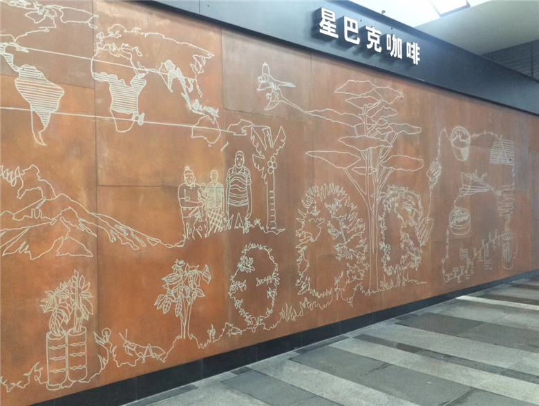 江宁耐候钢幕墙